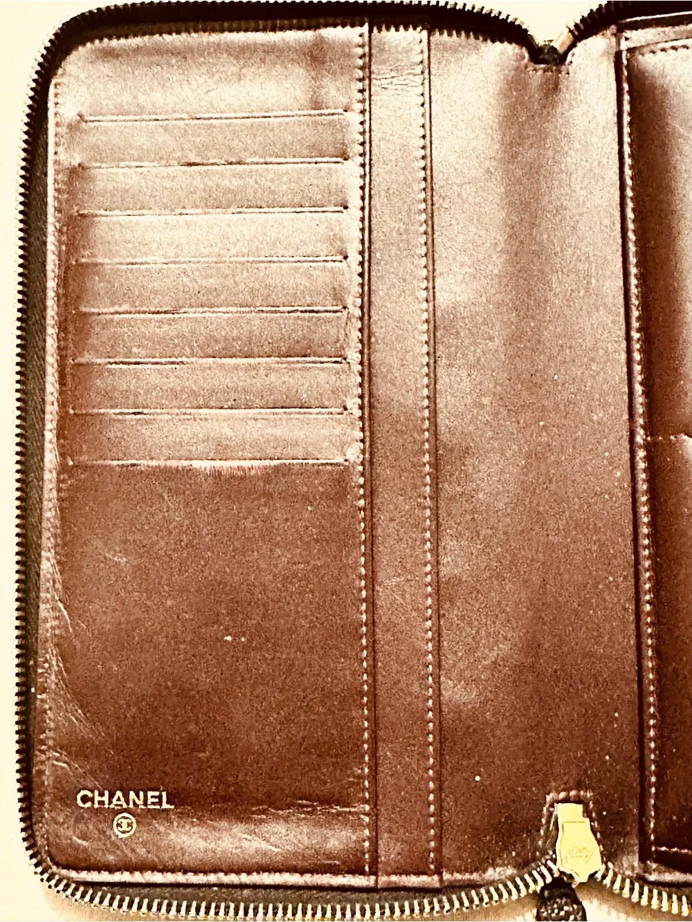 CHANEL | Wallet | Chanel Caviar Quilted Large Zip Around Organizer Wallet Black